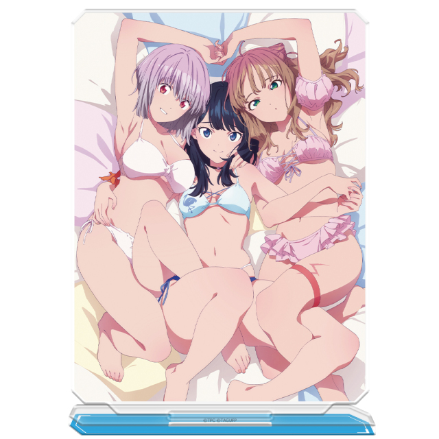 グリッドマン ユニバース アクリルキャラスタンド 六花&アカネ&夢芽