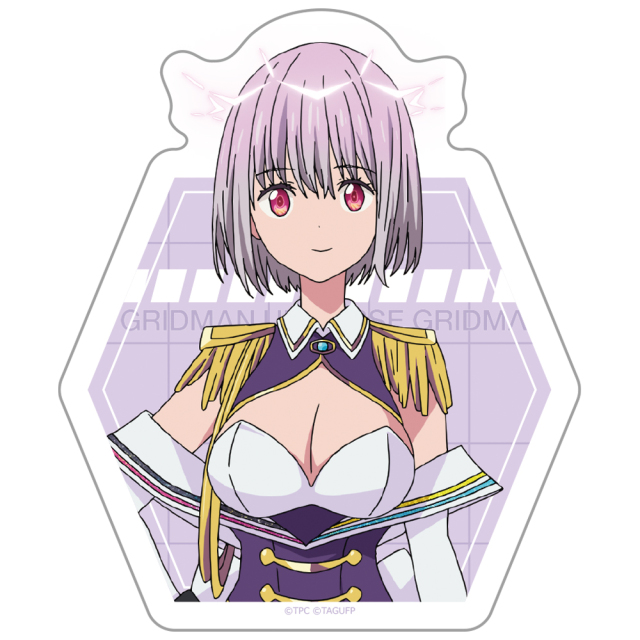 グリッドマン ユニバース ダイカットステッカー 新条アカネ（ニュー
