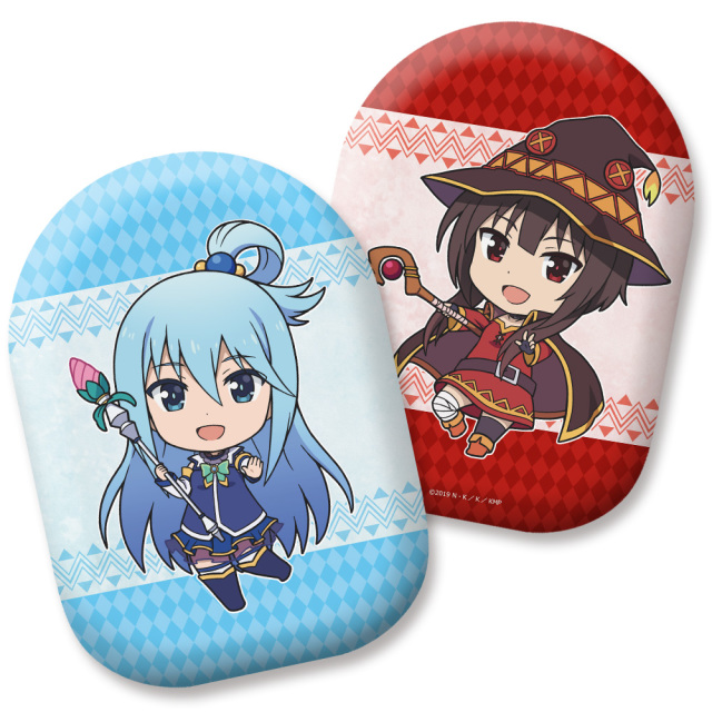 映画 この素晴らしい世界に祝福を！紅伝説 アクア・めぐみん表裏クッション