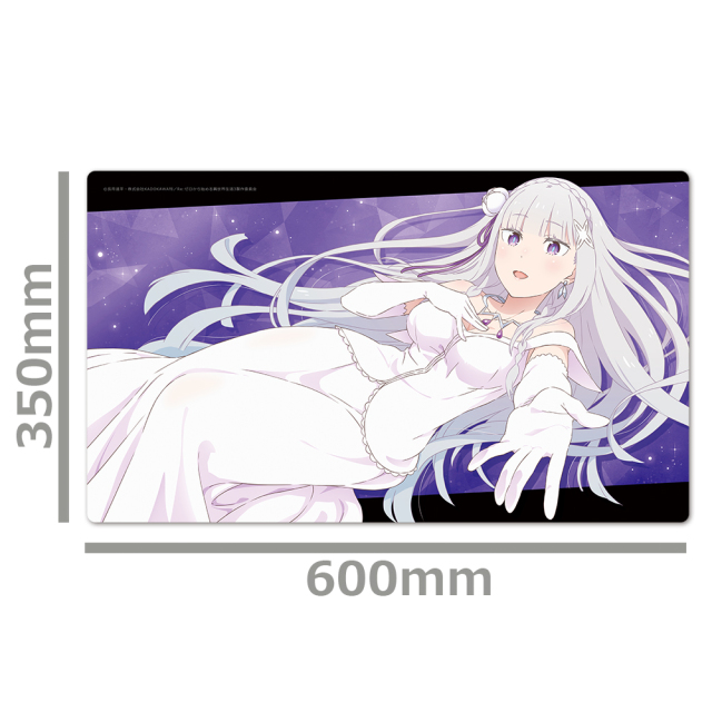 Re:ゼロから始める異世界生活 キャラクターラバーマット エミリア