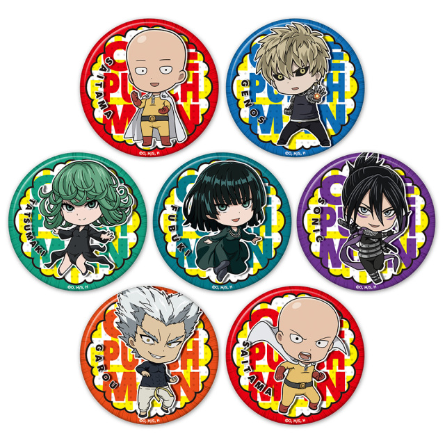 ワンパンマン トレーディング缶バッジ(1pcs)