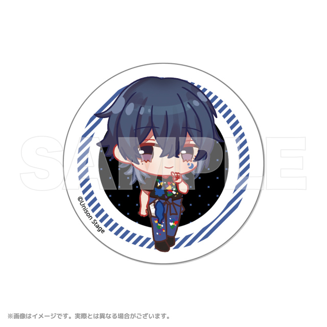 ゆにすて トレーディング缶バッジ [ミニキャラ]