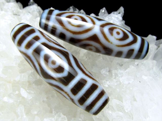 A至純 天珠 龍眼天珠(りゅうがんてんじゅ) サイズ:約37mm-39mm前後 1個