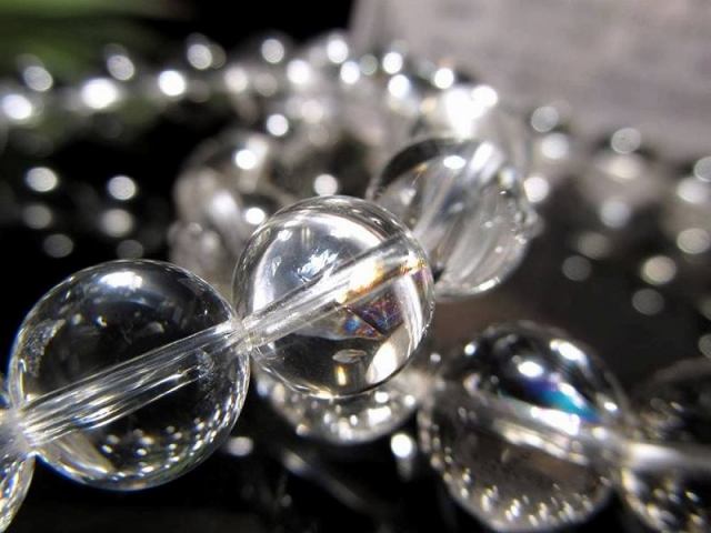 美麗な虹色の輝き アイリスレムリアンシードクリスタル ブレスレット