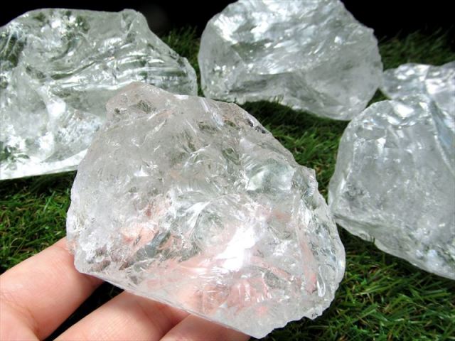 高品質 水晶原石 アイスデビル ロッククリスタル原石 1個売り約90g