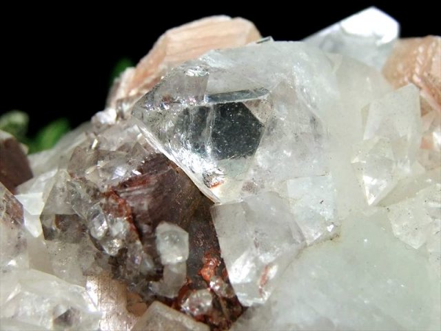 極上品質入荷 アポフィライト 魚眼石 クラスター原石 最大幅150mm 重さ