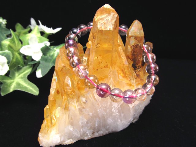 天然オーラフレイム ゴールデンヒーラー クラスター 最大幅108mm 重さ