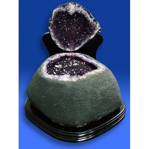 ☆セット割対象品！☆ 150Kg ペア水晶トレジャーアメジスト 同梱不可