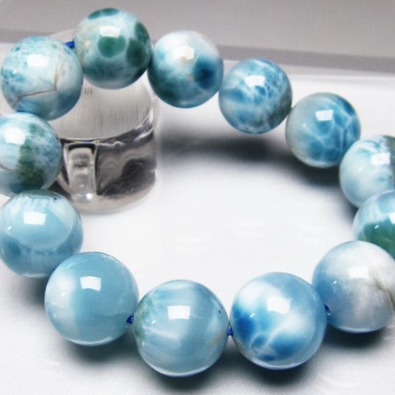 ラリマー ブレスレット 17mm [l2-2042]