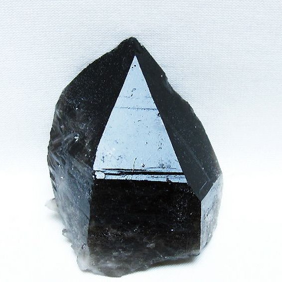 山東省産 モリオン 純天然 黒水晶 原石 [t460-7051]