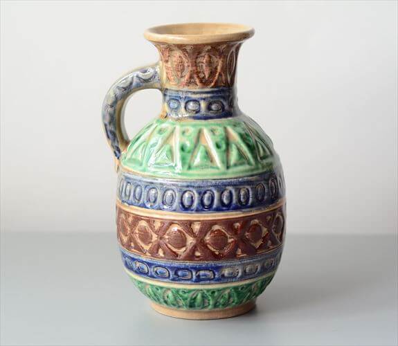 ドイツ製 ヴィンテージ Bay Keramik Vase 花瓶 花器 ファットラバー