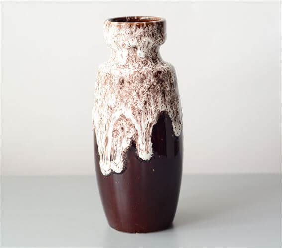 ドイツ製 ヴィンテージ Scheurich Fat Lava Vase 花瓶 花器 ファット