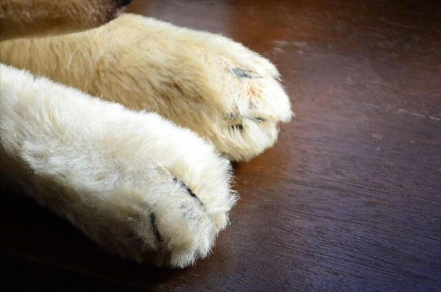 ドイツ製 Steiff くつろぐシェパード シュタイフ ぬいぐるみ