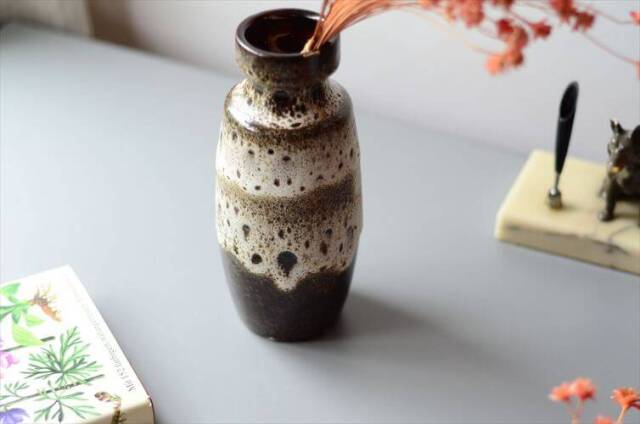 ドイツ製 ヴィンテージ Scheurich Fat Lava Vase 花瓶 花器 ファット