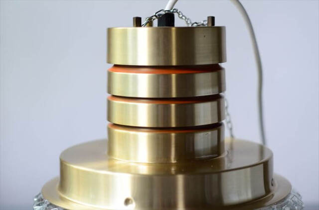 スウェーデンのガラスx真鍮 ペンダントライト Carl Thore カールトレ