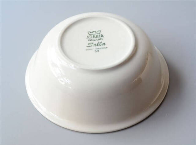 希少!! ARABIA アラビア Salla シリアルボウル 深皿 サラ 北欧食器