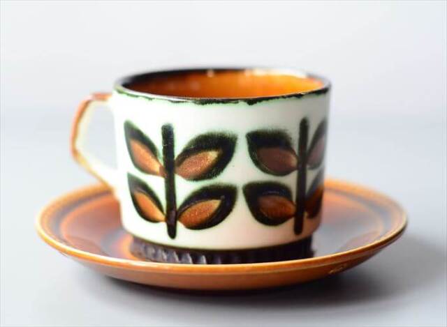 訳あり 1960年代頃 ベルギー製 BOCH ボッホ Rambouilllet カップ