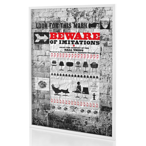 Herman Miller】ビウェア・オブ・イミテーションズ ポスター＆特注