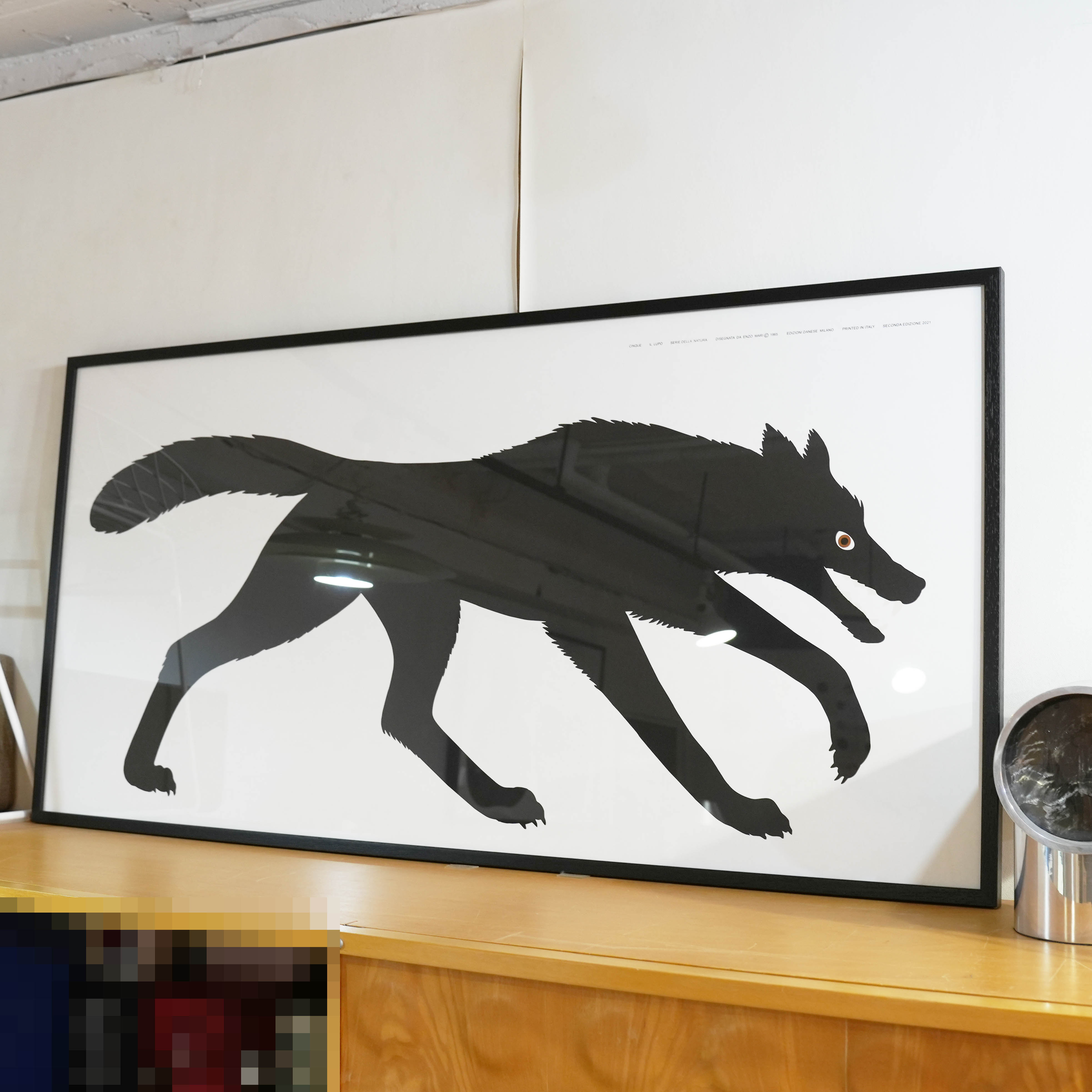 DANESE】 ダネーゼポスター CINQUE, IL LUPO チンク・イル・ルポ