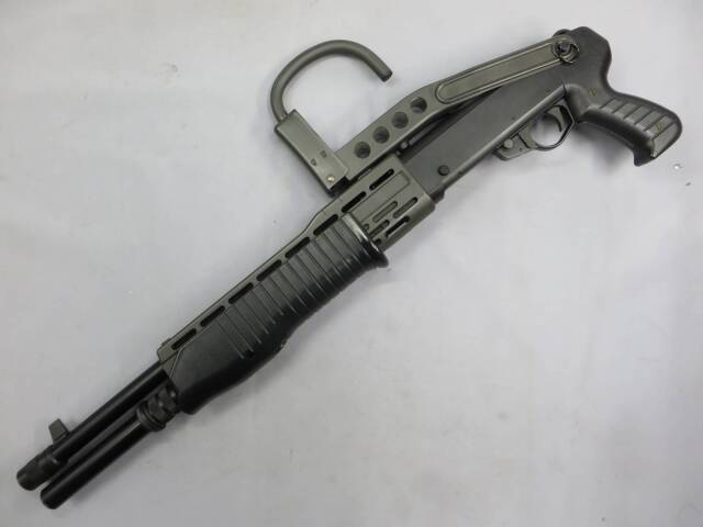 東京マルイ】SPAS12 スパス12 メタルストックバージョン エアーポンプ