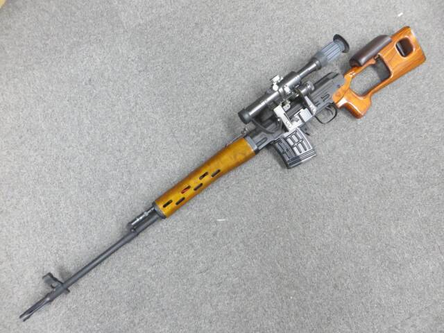 リアルソード】ドラグノフSVD / スコープ 電動ガン