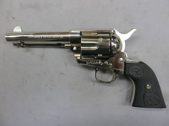 タナカ】コルト SAA.45 DC シビリアン ニッケルモデル