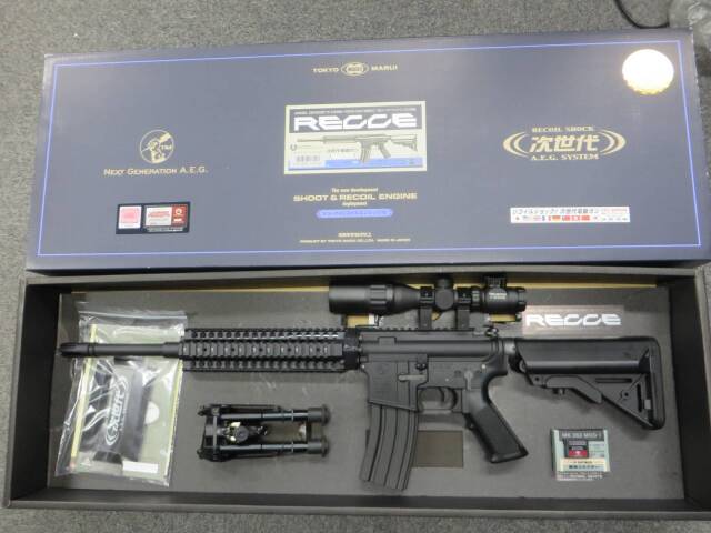 東京マルイ】レシーライフル ブラック Navy Sealsスナイパーライフル