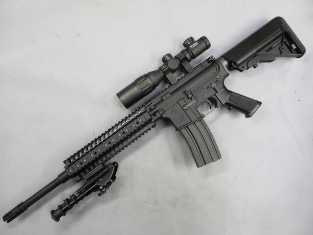 東京マルイ】レシーライフル ブラック Navy Sealsスナイパーライフル