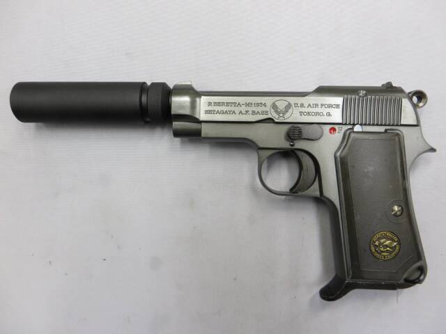 ウエスタンアームズ】ベレッタM1934 サイレンサーモデル 1056・世田谷