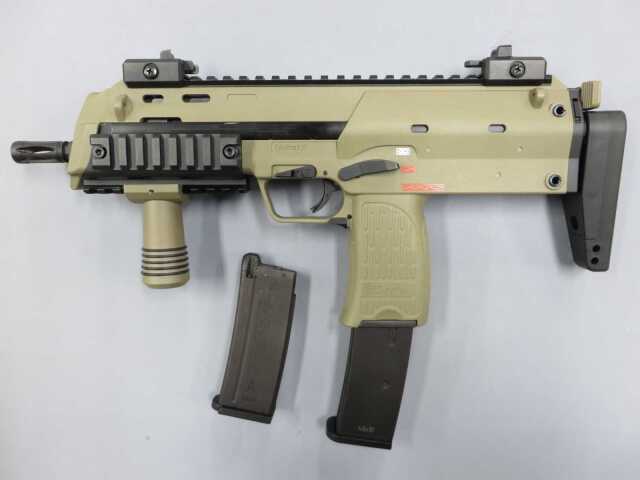 KSC】MP7A1 タクティカル TAN / ショートマガジン・フォアグリップ