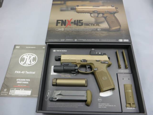 東京マルイ】FNX-45 タクティカル / ダットサイト・タクティカル