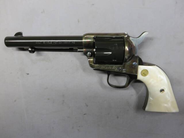 ハートフォード】SAA.45 メッキ ケースハードン カスタム アーティ