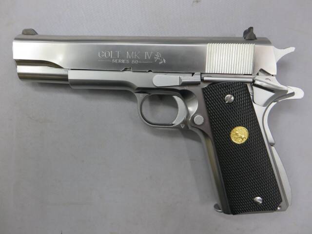 ウエスタンアームズ】コルト ガバメント MK4シリーズ80 シルバー