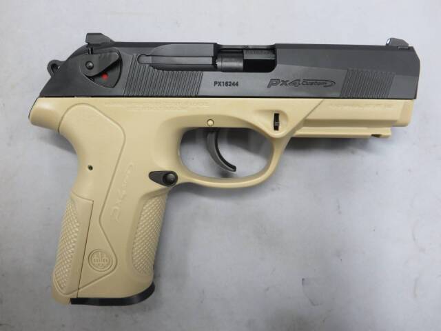 東京マルイ】PX4 TAN リアル刻印フレーム ショップカスタム