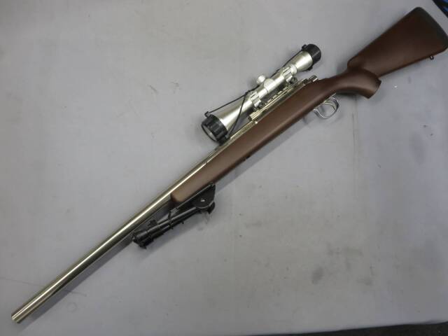 東京マルイ】VSR-10 プロハンター ステンレス ウッドタイプストック