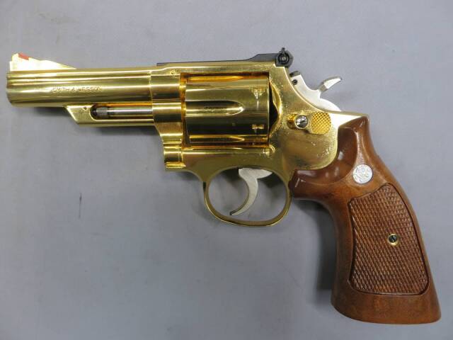 コクサイ】 S&W M19 コンバットマグナム 4in 24K SMG・金属モデルガン