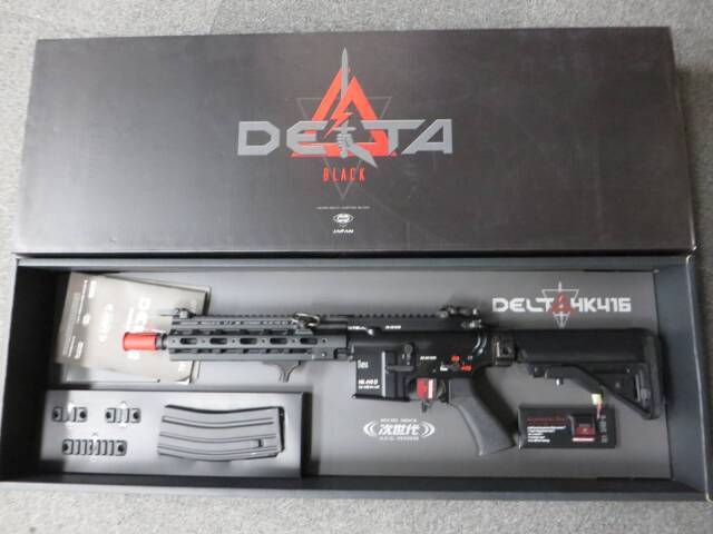 東京マルイ】HK416 デルタカスタム ブラック 次世代電動ガン