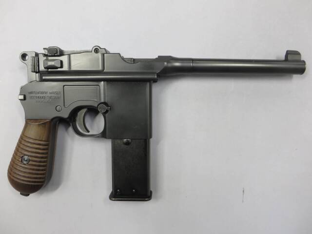 マルシン】モーゼルM712 マットブラック ABS 6mmBB ガス・ブローバック