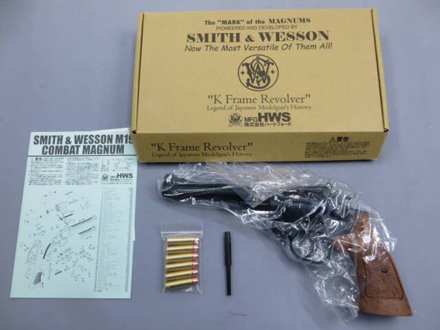 ハートフォード】S&W M19 コンバットマグナム 6in HW ブルーブラック