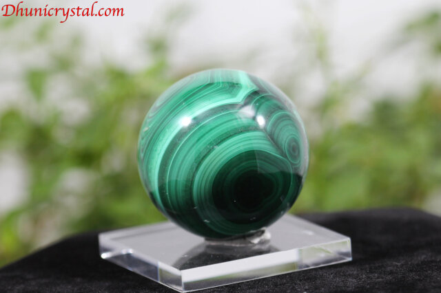 マラカイトの球/スフィア(D840)