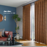 遮光のミッドセンチュリーのオーダーカーテンの通販 dowdow