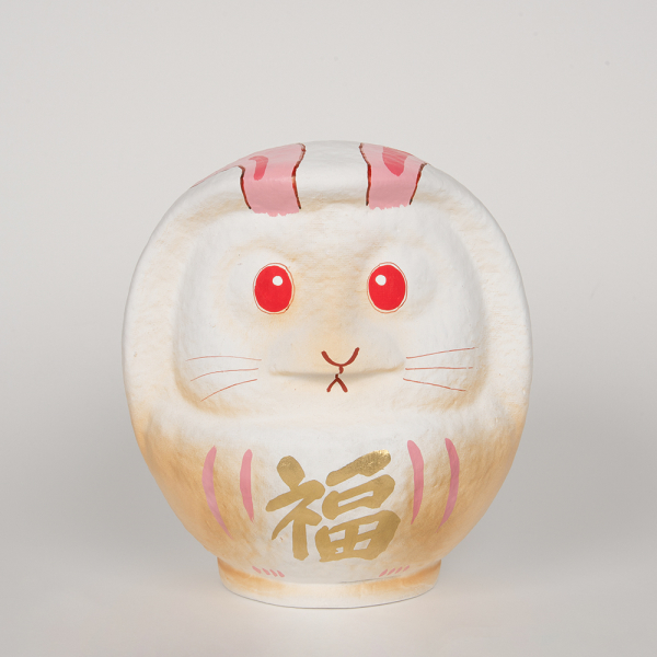 高崎だるま 2023年の干支だるま うさぎだるま 2.5号