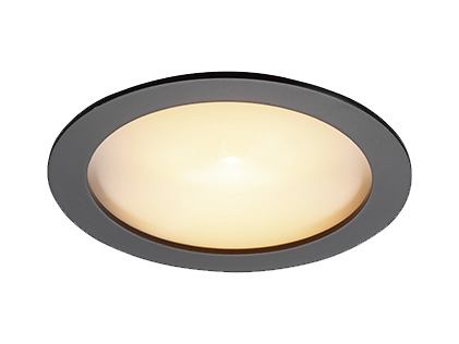 DNライティング 什器用・薄型LEDダウンライト 黒色 【100V/埋込穴60Φ