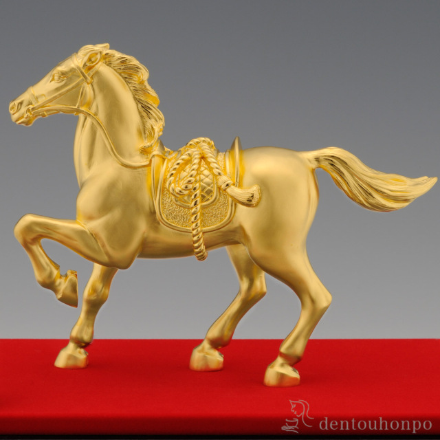 送料無料】 純金 神馬 B 40g / 高級 コレクション 美術品 工芸品 伝統