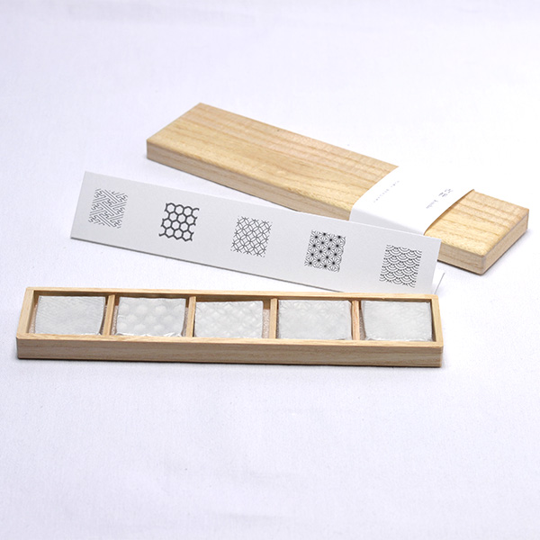 送料無料】 箸置き 吉祥紋様 5個セット 桐箱入り / 炭谷三郎商店