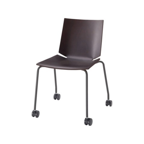 内田洋行 ミーティングチェア Hazel(ヘーゼル) メタリックグレイ脚 布