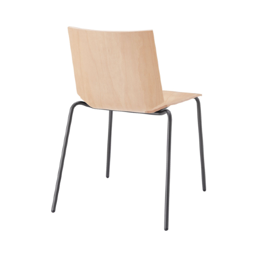 内田洋行 ミーティングチェア Hazel(ヘーゼル) メタリックグレイ脚 布