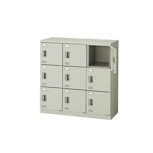 ナイキ スクールロッカー（扉付） 12人用 内筒交換錠 W900×D380