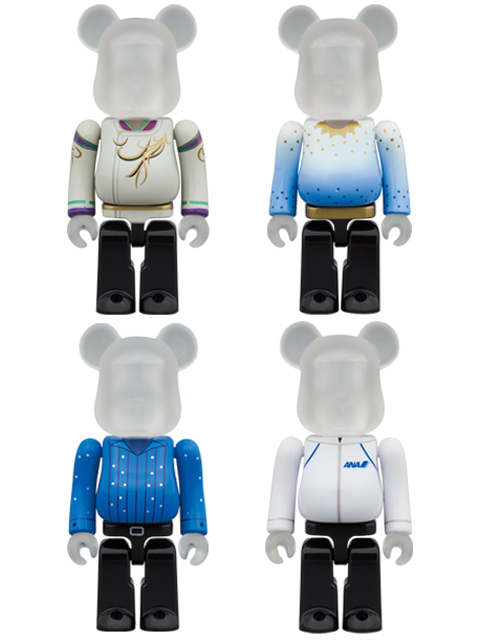 YUZU × BE＠RBRICK for ANA 歴代衣装コレクション ベアブリック 100%