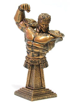 セブンイレブン限定 海洋堂 北斗の拳 フィギュア 第1弾 ラオウ胸像（金）